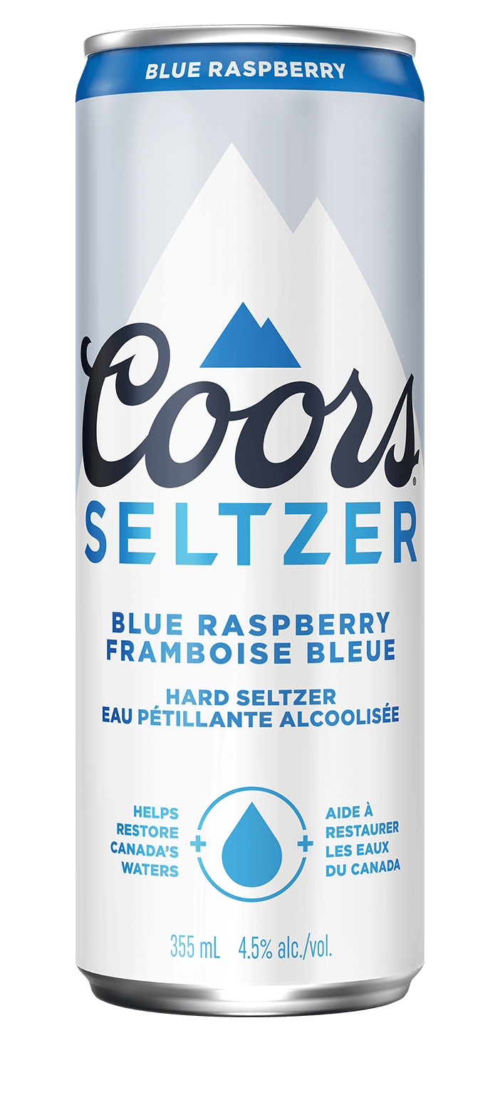 Coors Seltzer Blue Raspberry