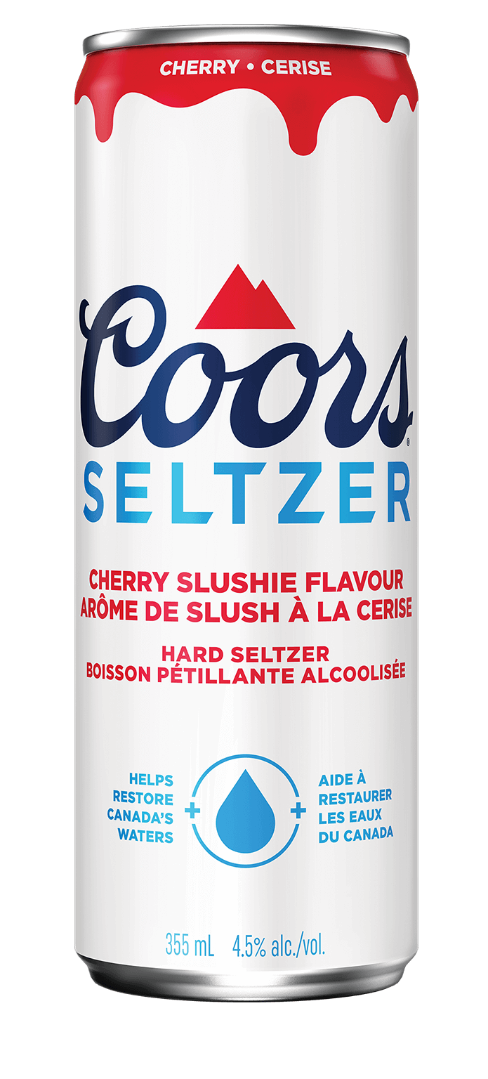 coors seltzer cherry slushie flavour