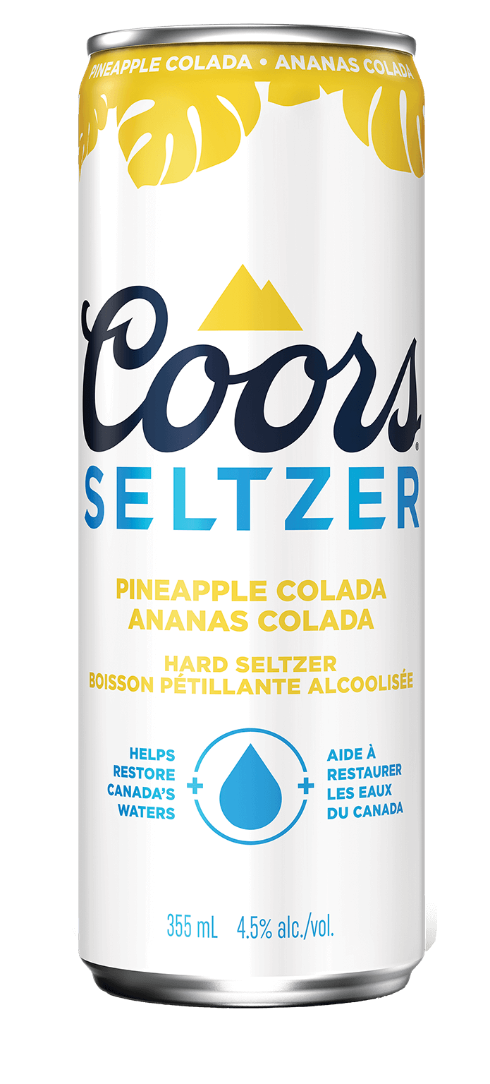 Coors Seltzer Pineapple Colada